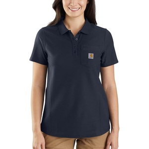 Carhartt Women’s 104229 Women’s Contractor’s Work Pocket Polo(Navy)