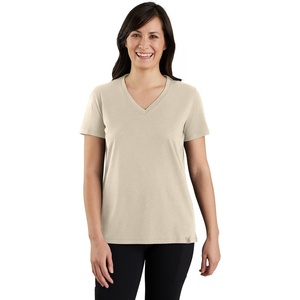 Carhartt Women’s 105739 Women’s Tencel™ Fiber Series Relaxed Fit Ligh(Oat Milk Heather)
