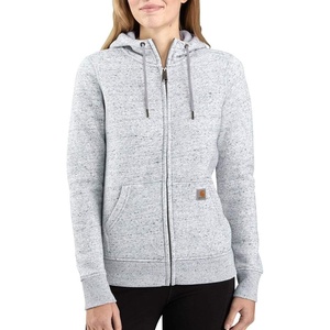 Carhartt Women’s Clarksburg Full-Zip Sweatshirt(Asphalt Heather Nep)