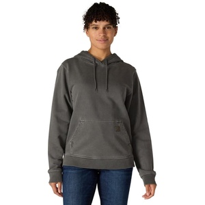 Carhartt Women’s Relaxed Fit Midweight Garment Dye French Terry Hooded Sweatshirt(Shadow)