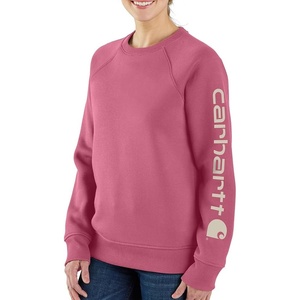 Carhartt Women’s Relaxed Fit Midweight Graphic Crewneck Sweatshirt(Woodrose)