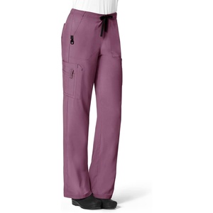 Cross-Flex Women’s Boot Cut Cargo Scrub Pant(Amethyst)