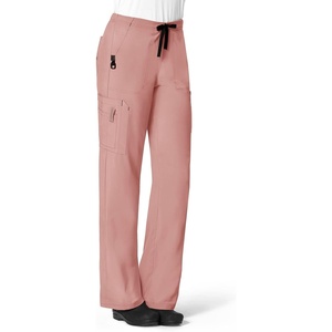 Cross-Flex Women’s Boot Cut Cargo Scrub Pant(Mauve)
