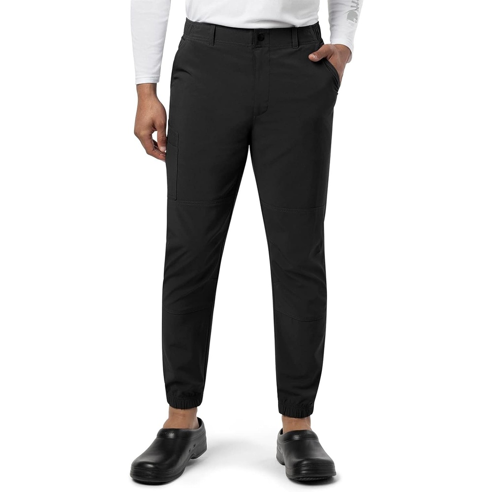 image:imageCarhartt Scrubs C56110 Mens Force CrossFlex Modern Fit Jogger PantBlack