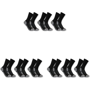 Carhartt Men’s SC4223M Force Midweight Crew Sock 3 Pack(블랙.)