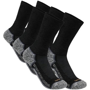 Carhartt Men’s SC4223M Force Midweight Crew Sock 3 Pack(Negro)