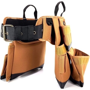 Carhartt Gear B0000349 11 Pocket Padded Tool Belt – One Size Fits All – Carhartt Brown(Carhartt Brown)
